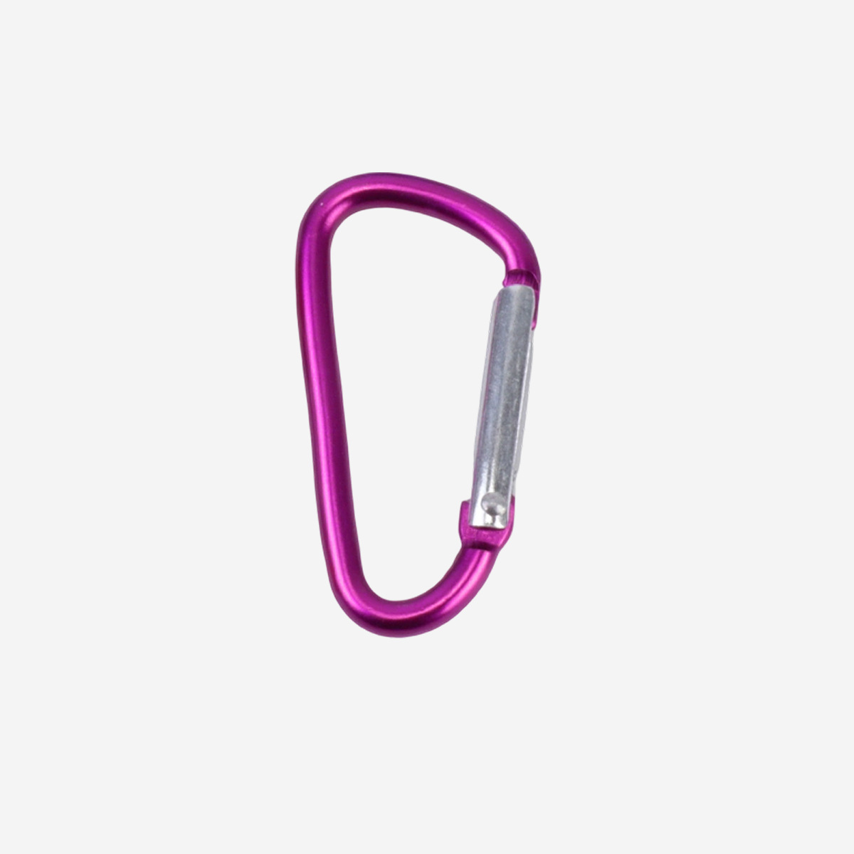 Mosquetón de Escalada Tipo D Número 5, Hebilla para Bolsa, Gancho de Resorte, Hebilla para Botella de Agua de Montañismo, Hebilla con Luz LED, Hebilla de Escalada de Aleación de Aluminio