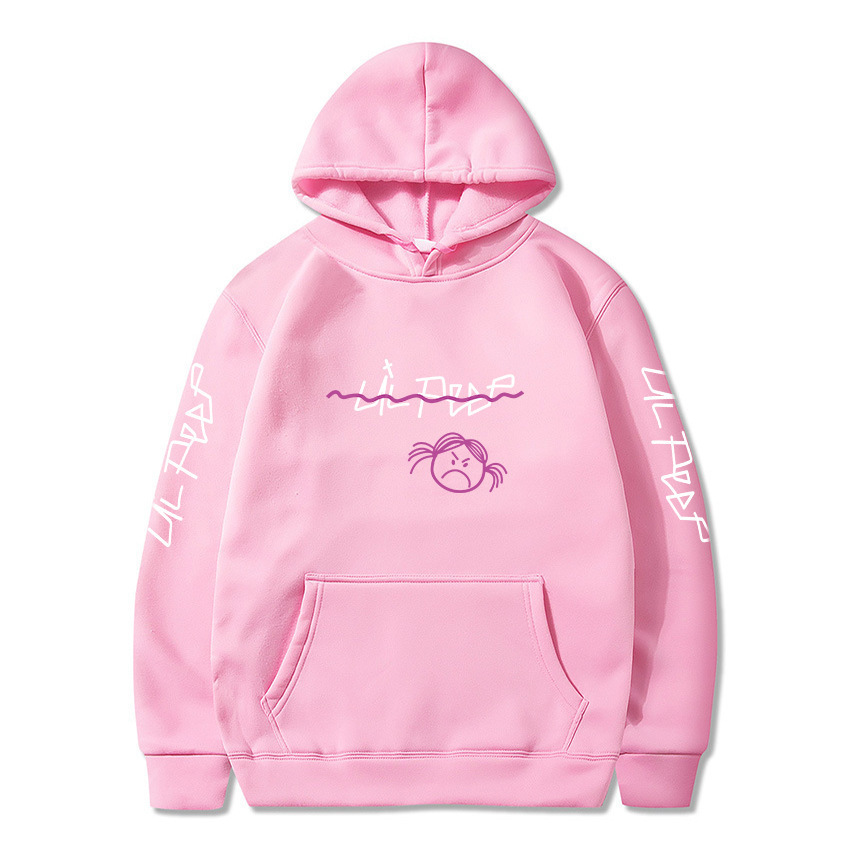 Suéter deportivo hip-hop de comercio exterior sudadera con capucha LIL PEEP otoño e invierno suéter casual europeo y americano suéter para hombre