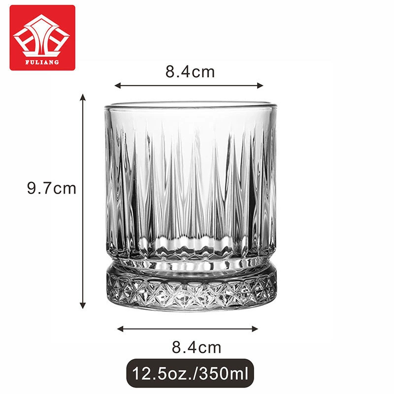 Retro crystal creative wineglass for whiskey