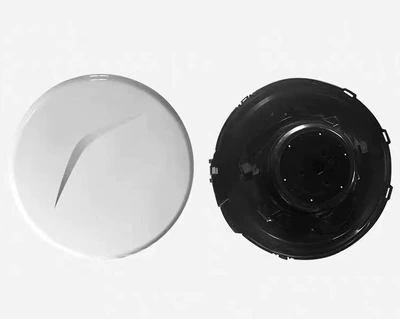 Applicable to 09~12 Toyota: Spare wheel cover - white-cover-base-assembly