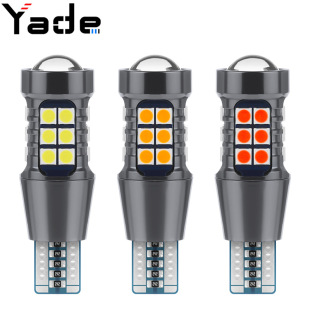Car LED decoding reversing light T15 3030 27smd turn signal canbus brake light bright tail light