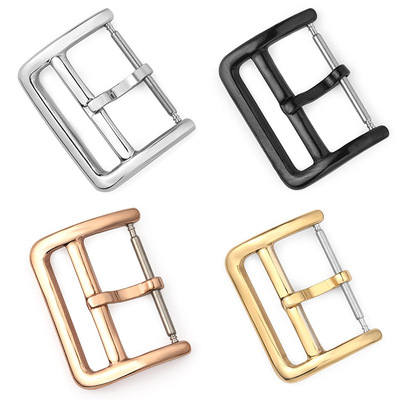 316 Stainless steel clasp men and women Leather buckle Hermes Buckle 2.0 Solid Lip Super polishing
