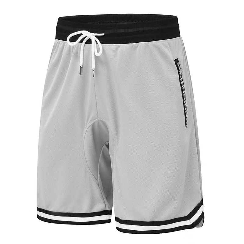 Verano delgado malla deportivo pantalones cortos sueltos musculares masculinos entrenamiento de baloncesto entrenamiento ventilado pantalones de acondicionamiento físico