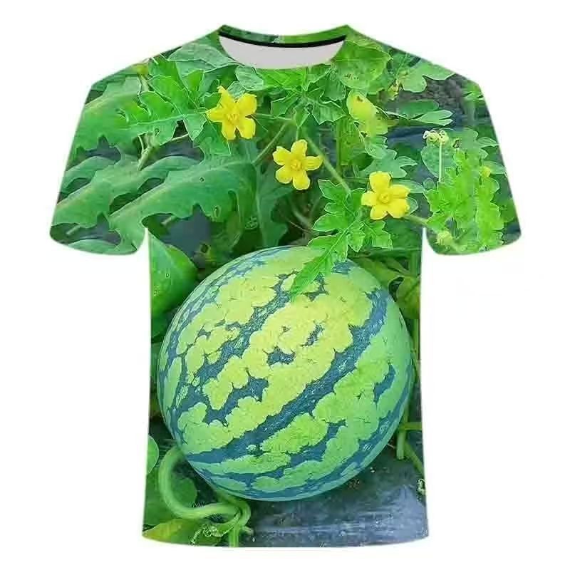 Cross-Border 3D Digital Printing Round Neck Short-Sleeved Cute Cat Summer Hot-Selling Casual Comfortable Breathable Top T-Shirt
