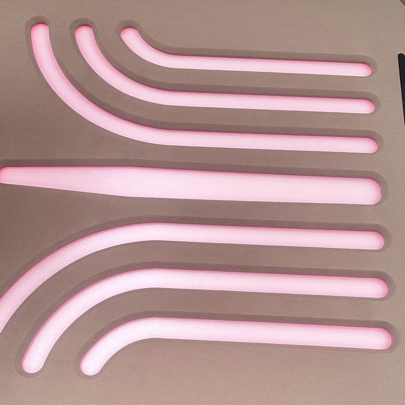 Business vehicle roof interior decorative light, car cabin reading light, ambient light, remote control roof light, manufacturer wholesale