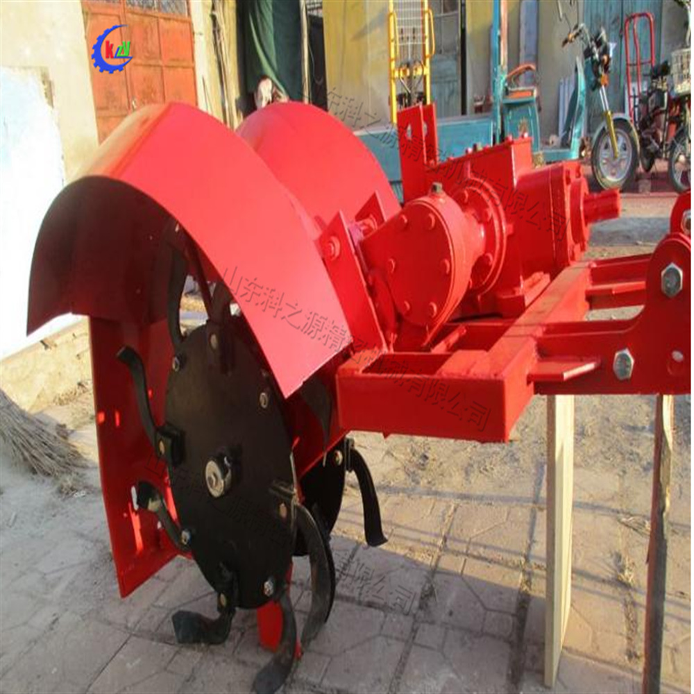 大葱大姜开沟施肥机 果园开沟施肥一体机 塑料大棚排水沟开沟机