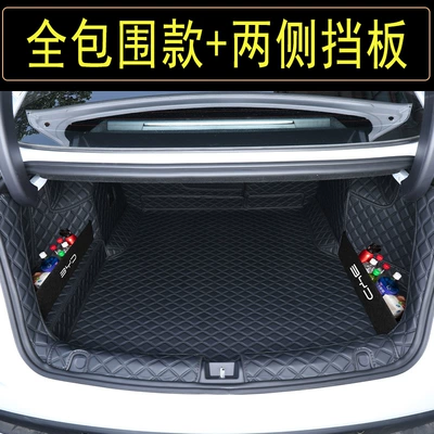 24 Byd Seal 06 Trunk Mat - full-surround-storage-baffle-dark-black-simple-style-byd-seal-06