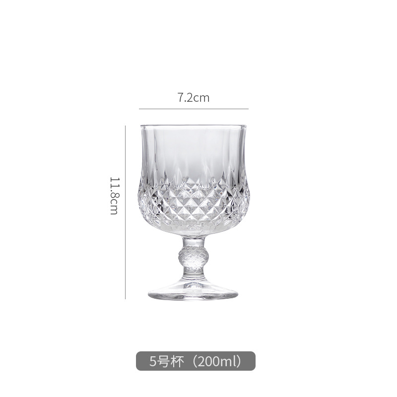 Ins en línea vinos rojos vinos europeos caseros tazas de champagne tazas de cristal sin plomo tazas de pie alto