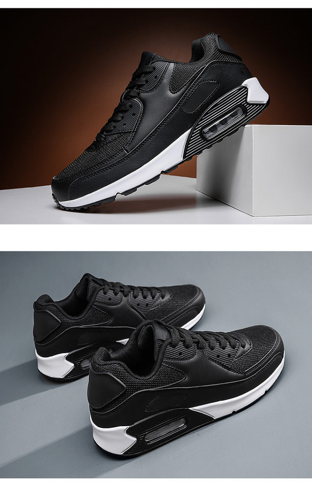 Giày sneaker thể thao đế dày cổ thấp buộc dây phối màu unisex — AD-0590 màu trắng, AD-0590 toàn màu đen, AD-0590 trắng xám vàng, AD-0590 đen trắng chi tiết 6