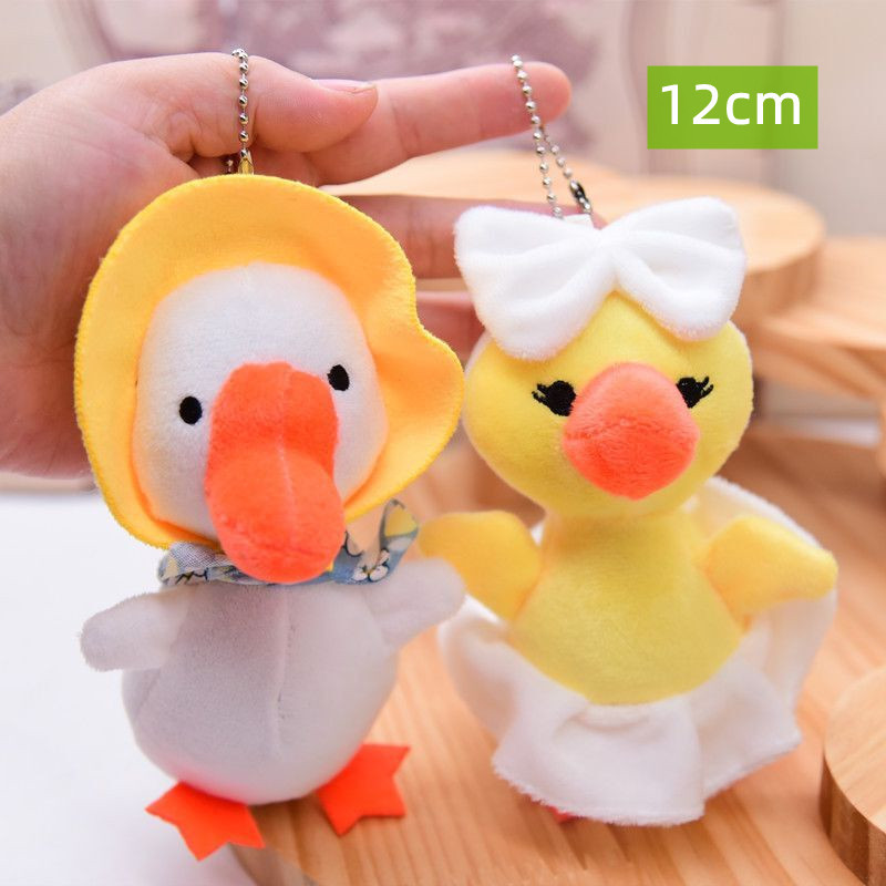 Muñeco de Peluche Colgante 4 Pulgadas de Fibra de Poliéster para Máquina de Peluches y Llavero
