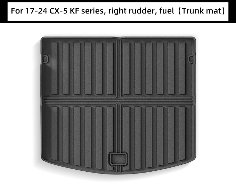 Car Floor Mats for 17-24 Mazda CX-5 KF Waterproof TPE