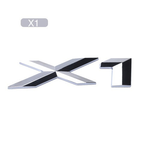 BMW リアロゴ X1X3X4X5X6GT ロゴ GT シリーズ X シリーズ リアトランク車ロゴ ステッカー 排気量ロゴに適しています。|undefined