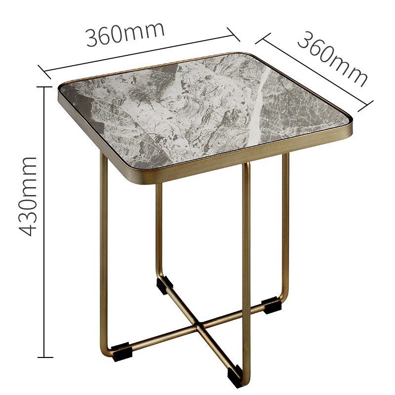 미디엄 사이드 테이블/이탈리안 그레이/길이 36*가로 36*높이 43cm