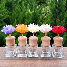 幸福花汽车空调出风口香水 可旋转风口夹 车内风口孔香水空瓶