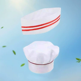 工装、制服;围裙、袖套;工作帽