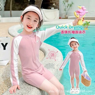 女孩儿童泳衣