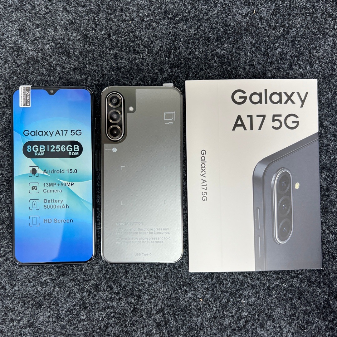 Smartphone Galaxy A17 5g 8G+256G 6.7inch Cross-Border Smart Android 14 Mobile Phone Wholesale