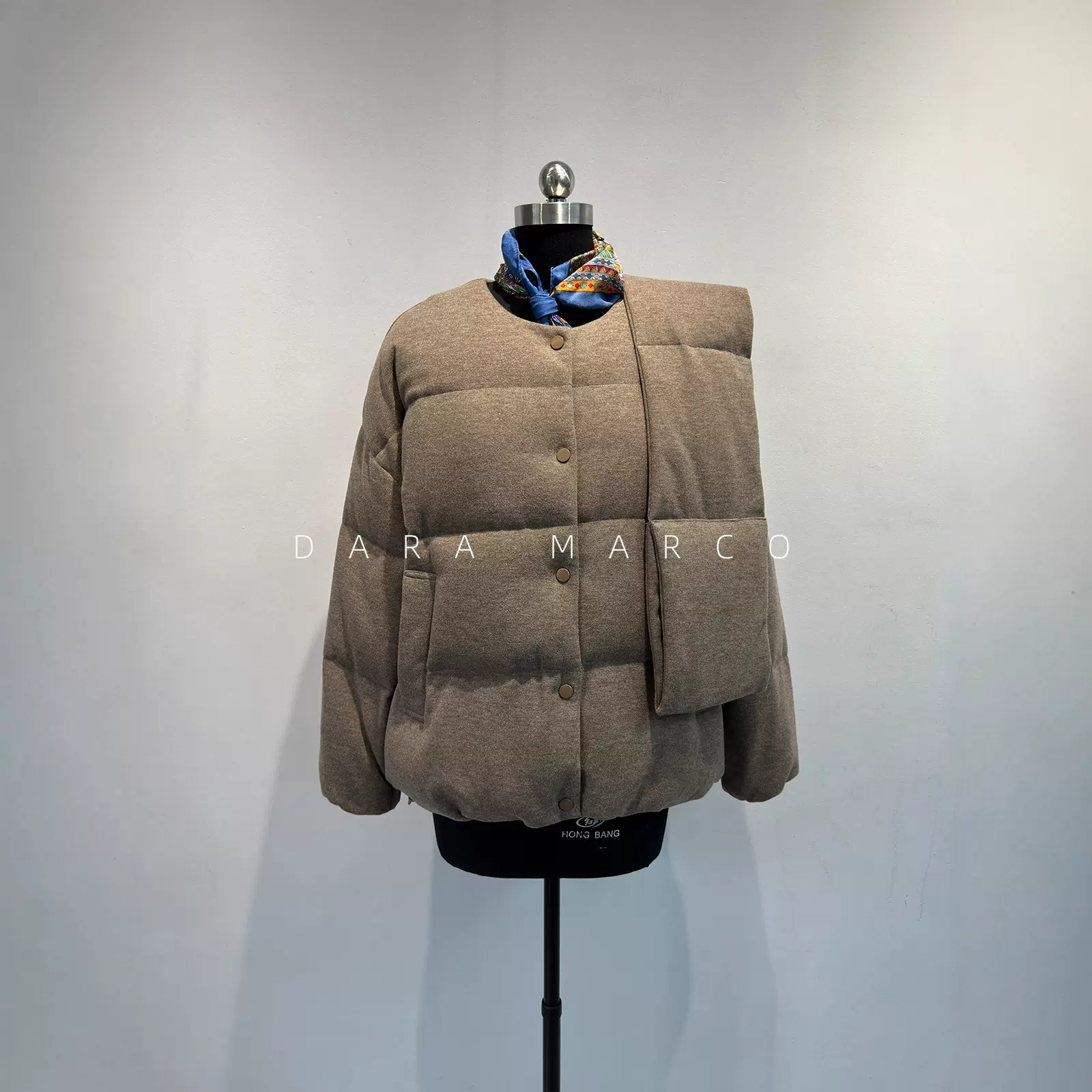 拥抱温暖~小禾柜上6K＋牦牛绒羊毛90白鸭绒羽绒服女秋冬短款外套