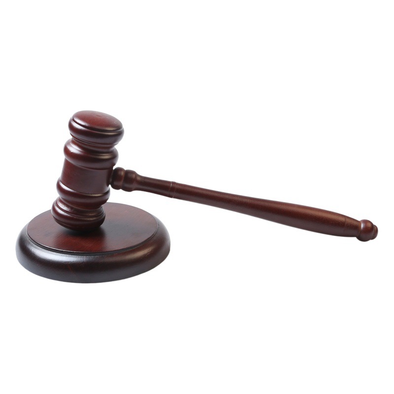 Juez de madera maciza Hammer subastador martillo de madera juez martillo método martillo de madera niños agarrando semana martillo juguetes de enseñanza