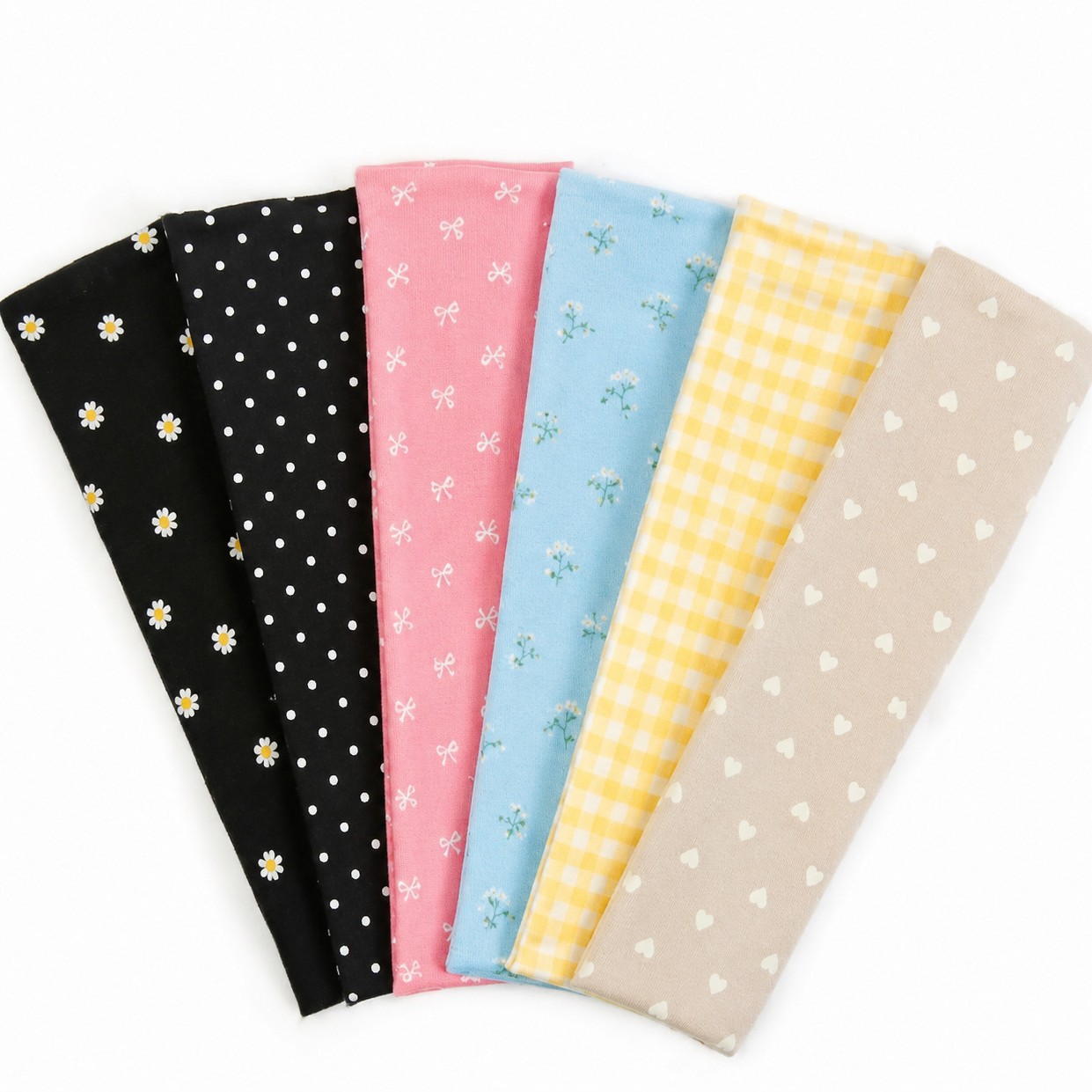 Custom women's wide-brimmed headbands, knitted headbands, headwear, sample production based on designs, mass production and customization from the source factory