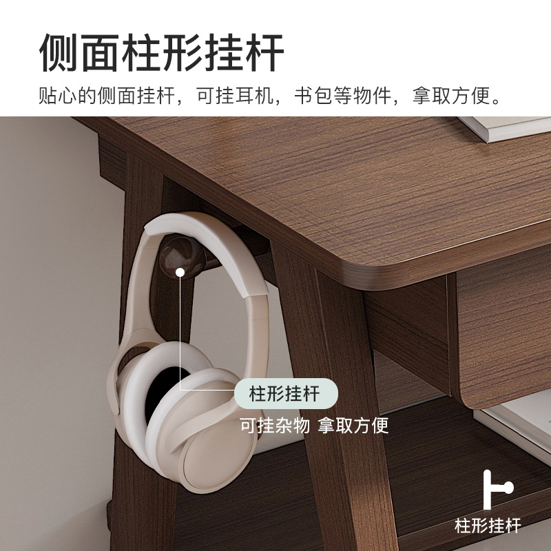 Escritorio simple para estudiantes en el hogar escritorio de escritorio de aprendizaje moderno escritorio de escritorio escritorio de computadora silla escritorio dormitorio piernas de madera sólida