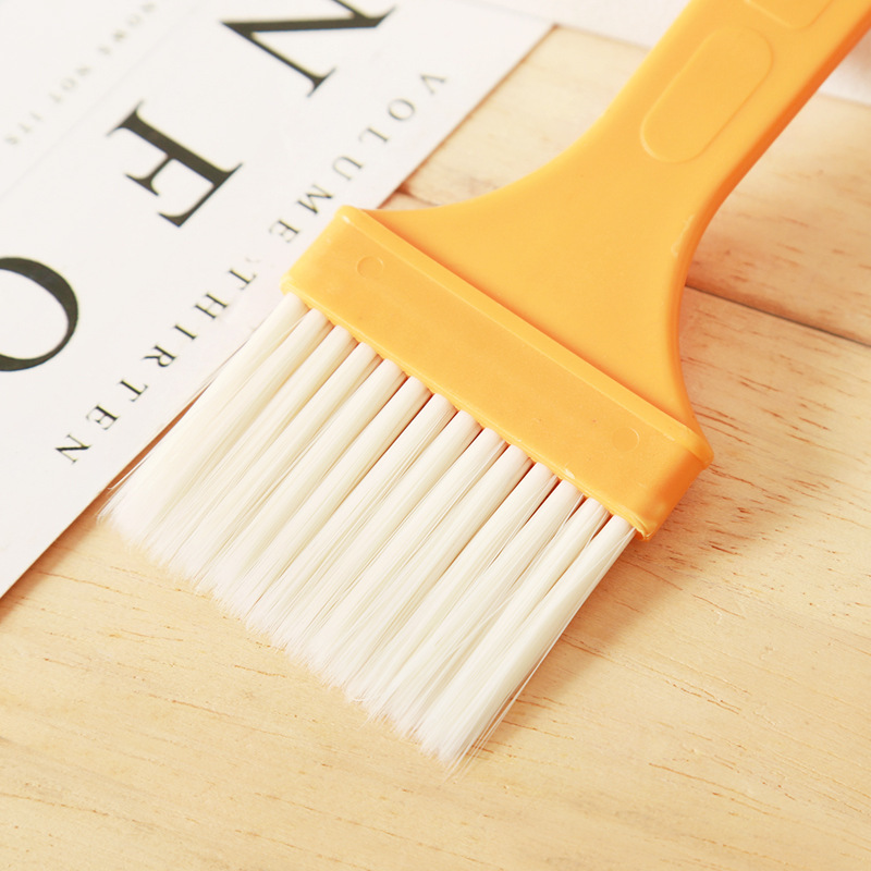 Suministros de cocina de plástico aceite cepillo duro cepillo resistente a altas temperaturas salsa barbacoa cepillo alimentos para hornear hogar