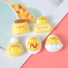 明るい面の漫画の子供のひよこの樹脂の部品のdiyのアクセサリのヘアピンの子供の皮の筋のひもの携帯電話の携帯電話のステッカー