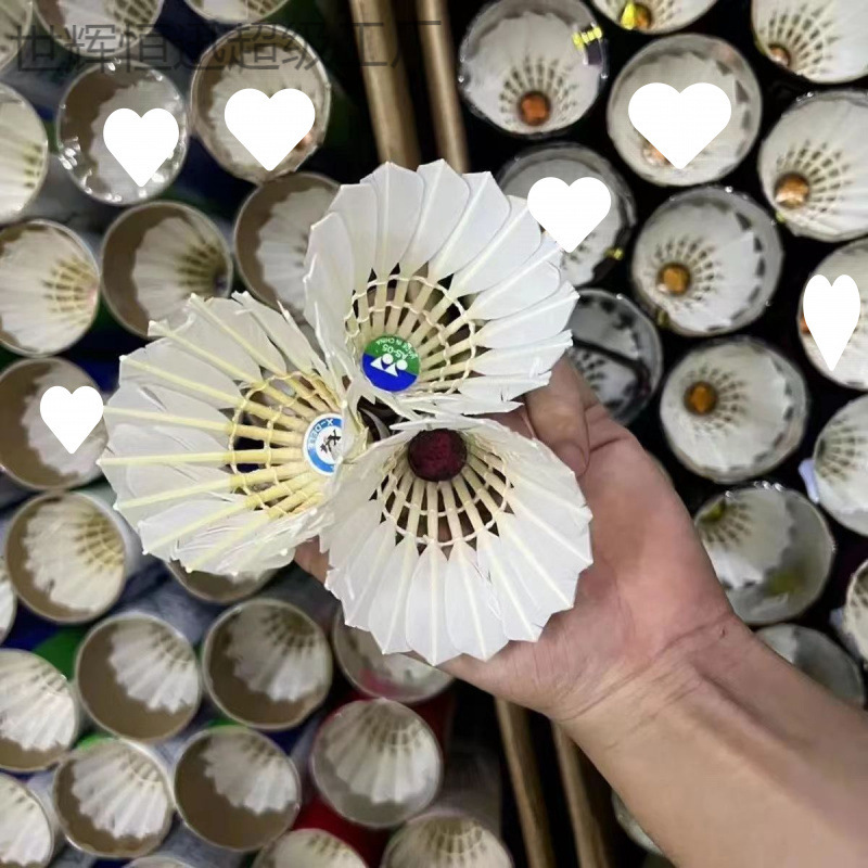 Second-Hand Badminton Balls Are 90% New for Teaching and Training, Multi-Ball Training Balls, Comprehensive Practice Balls before the Game, Professional and Amateur Selections.