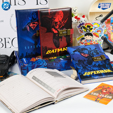 正版授权DC英雄正义联盟密码本卡通动漫蝙蝠侠PU壳笔记本批发
