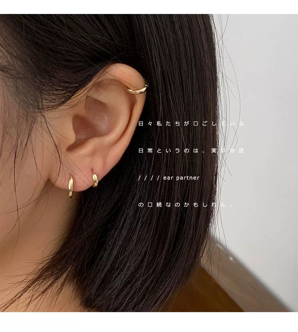 Миниатюрные серёжки-г hoops, серебро 925, минималистичные полированные серьги-кольца, диаметр 6–14 мм