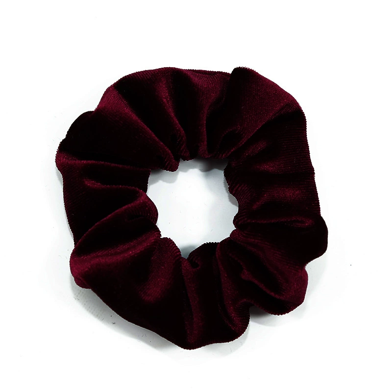 Hair Scrunchie (Swan) multicolour, European style, simple elegant design, 9.5×3.5 cm