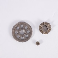 小型迷你4寸锂电充电电链锯齿轮专业精密锯齿轮配件农机配件加工