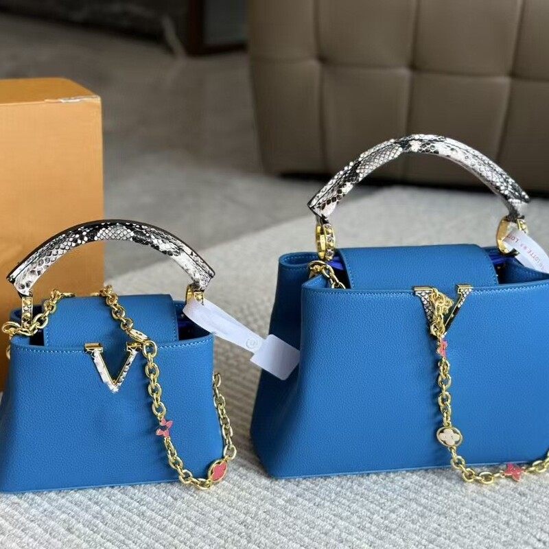 Cross-Border New Cap Bag V-Shaped Lady Bag Handbag Fashionable Lady Shoulder Crossbody Lady Bag