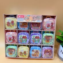 新款创意卡通一次性香皂儿童迷你旅行拉杆箱造型香皂便携式洗手片