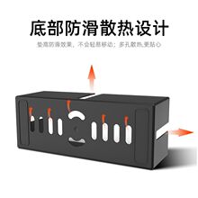拖板排插电线桌面收纳盒数据线理电源线盒收纳整理藏线神器遮丑