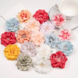 仿真花;发夹;仿真植物配件