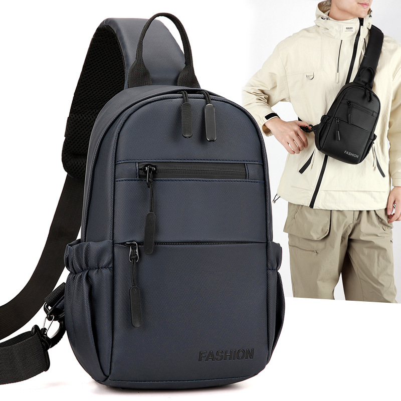 Bolso de pecho para hombres de comercio exterior nueva moda mochila de transporte al aire libre bolsa de hombro casual de bicicleta mochila deportiva