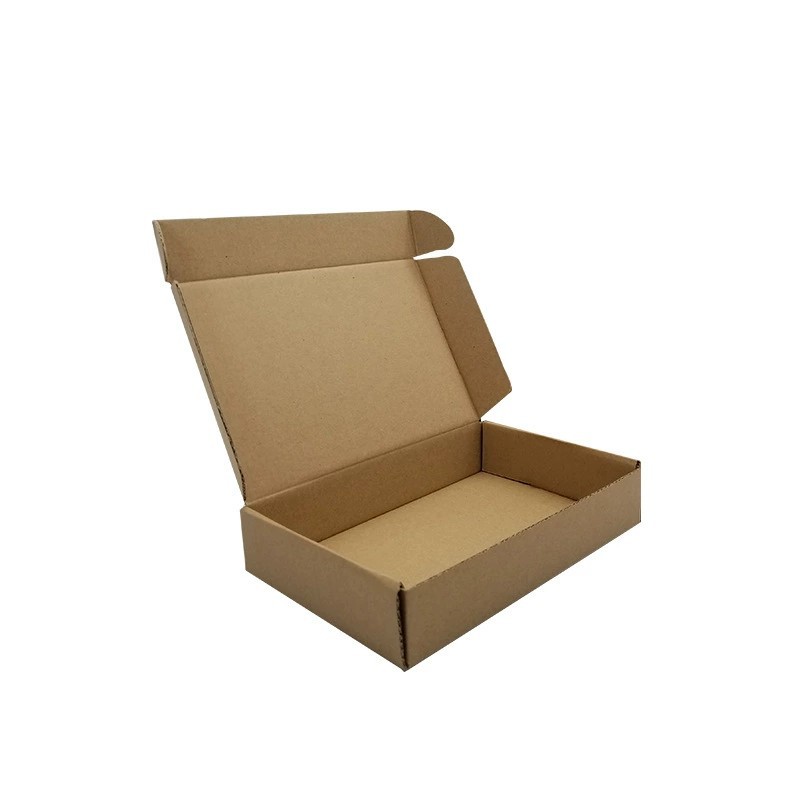 现货彩色飞机盒纸箱盒白色服装飞机盒包装快递彩盒牛皮纸瓦楞批发