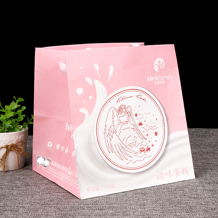 手提袋定做牛皮纸袋食品化妆品礼品袋开窗服装购物袋定制批发