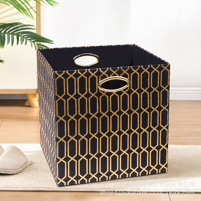 可折叠收纳箱布艺收纳盒特大号杂物装衣服收纳筐宿舍储物整理箱子