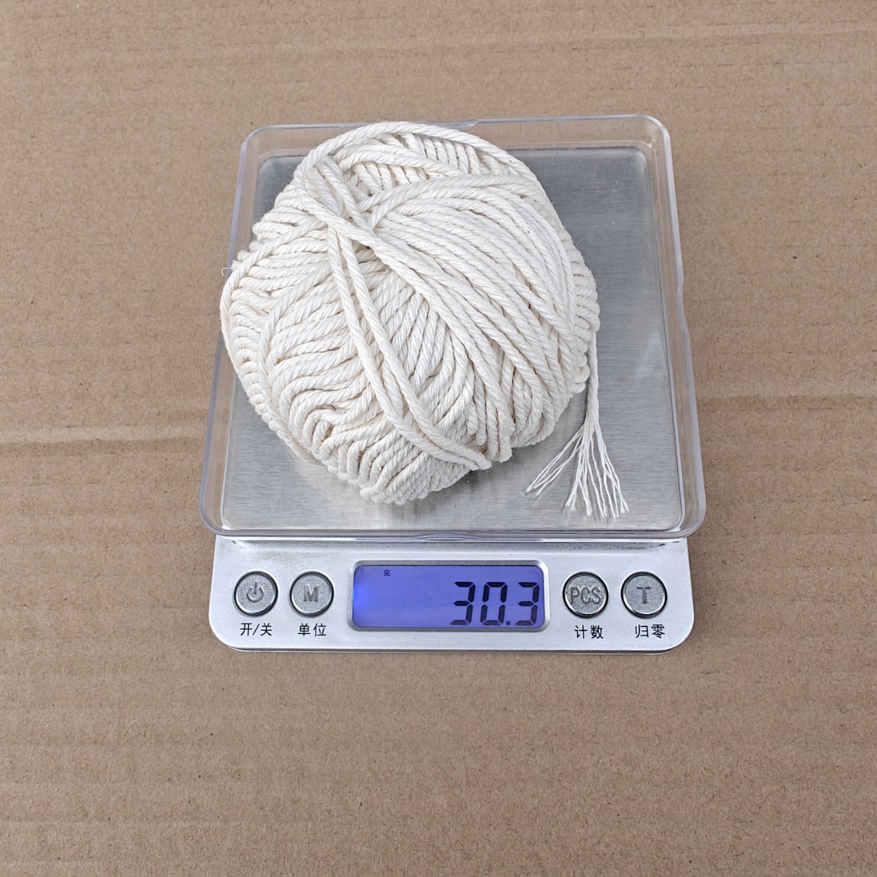 16股办公财务会计纯棉本色装订线30克粗线火腿捆扎绳粽子线批发