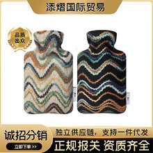 日本进口K-WAY热水袋注水式暖手宝暖水暖手袋暖宝宝家用1000ml