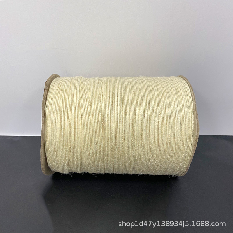 1.0厘米白色黄麻织带手工DIY圣诞节庆装饰品鲜花礼品包装鱼丝麻带