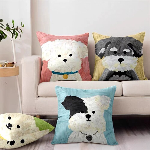 Creative sofa pillow, photo with company logo, photo pillow cushion, large quantity at competitive prices