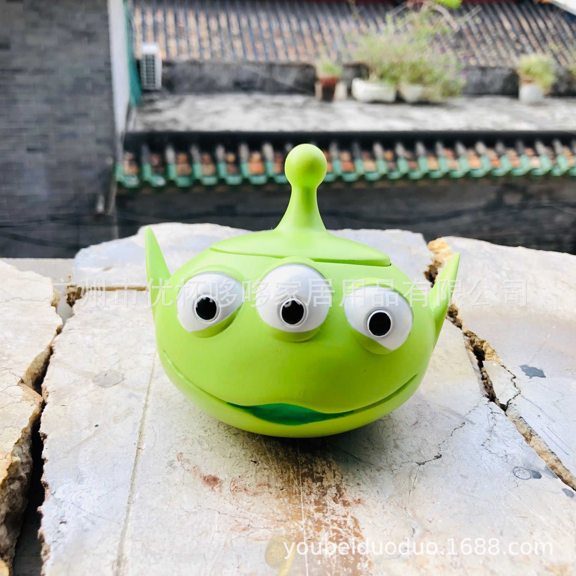 Toy Story caja de almacenamiento de tres ojos caja de almacenamiento de joyas decoración muebles para el hogar personalizado