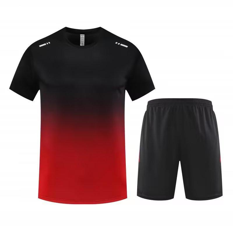 Transfronterizos ropa de secado rápido juego deportivo hombre camiseta de manga corta personalizada entrenamiento deportivo fitness Guangzhou ropa deportiva