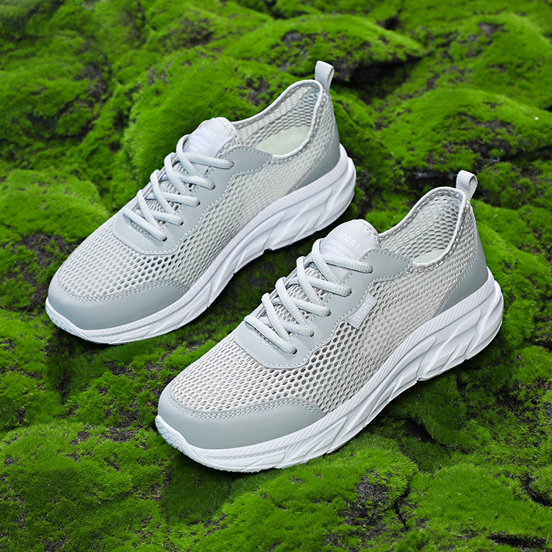 Fujian Men's Sneakers 2025 Summer Cross-Border Large Size Men's Shoes Mesh Casual Shoes Sports Mesh Shoes Running Shoes