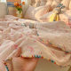 Ins Naked Sleeping Lace Style Pure Cotton Summer Quilt Shell Style Embroider Cotton Cloud Feeling Cotton Summer Cool Quilt Air-Conditioned Thin Quilt
