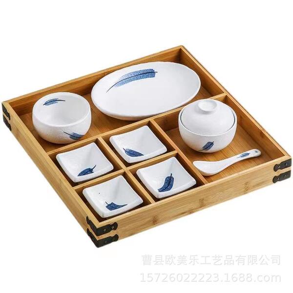 Japanese -style homestay breakfast tray confinement club