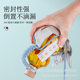 Gourd Bottle Transparent Glass Liquor Bottle Empty Bottle 500ml375ml250ml Milk Tea Bottle Beverage Bottle Stay Up Late Water Bottle